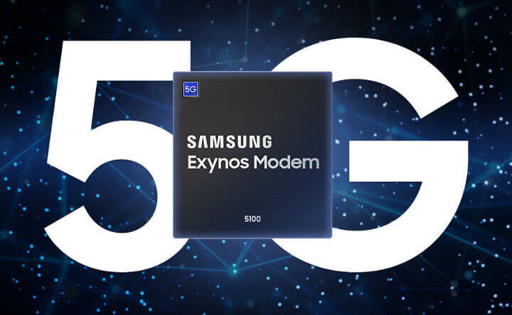 Samsung Exynos Modem 5100 – первый 5G-модем со скоростью 6 ГБит/с