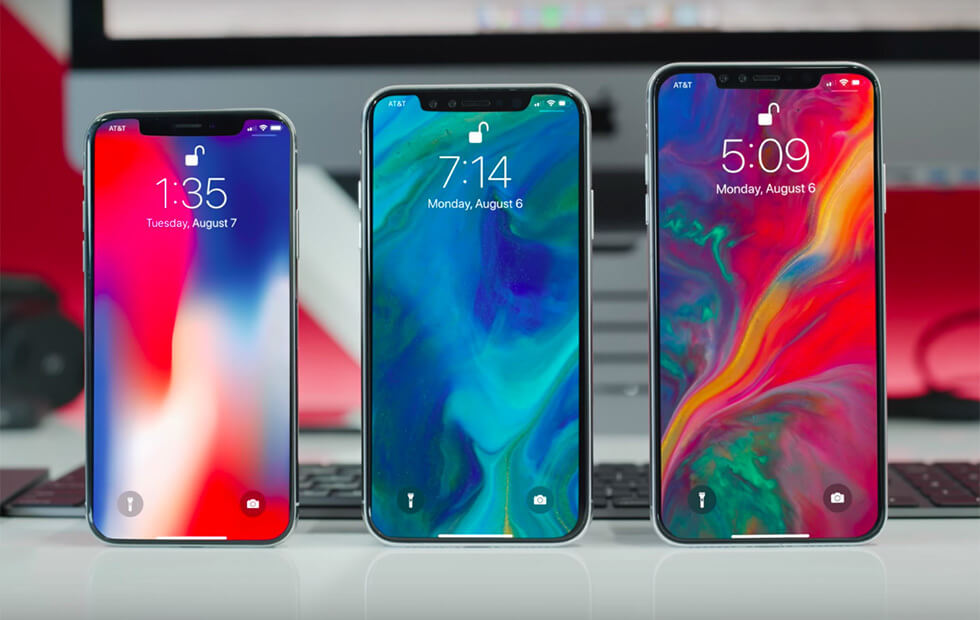 Все три iPhone 2018 показали на видео