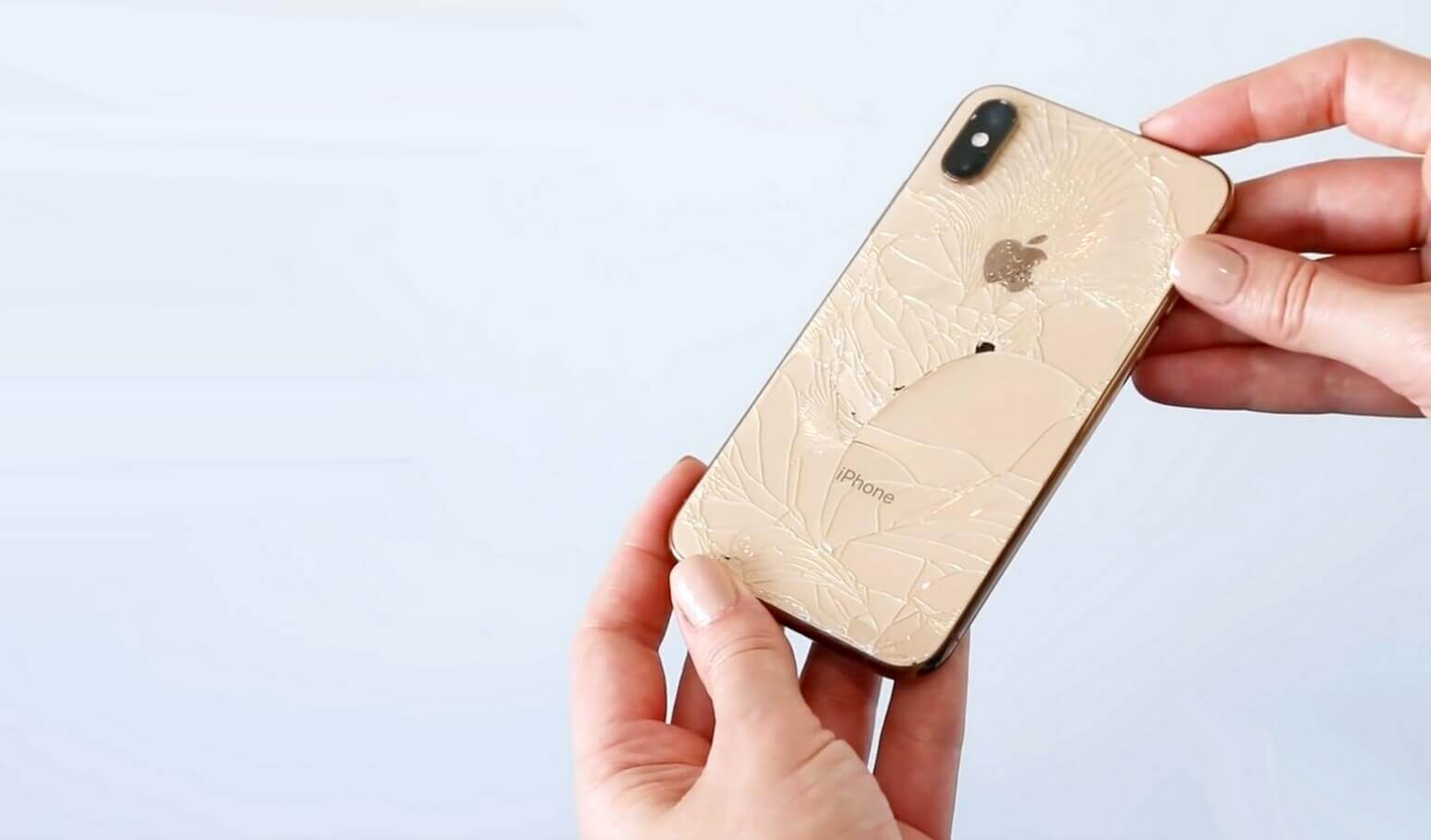 Разбитый iPhone Xs