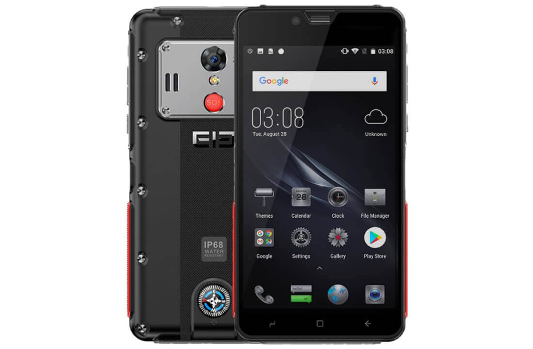Elephone Soldier: защищённый смартфон с 2K-дисплеем и компасом