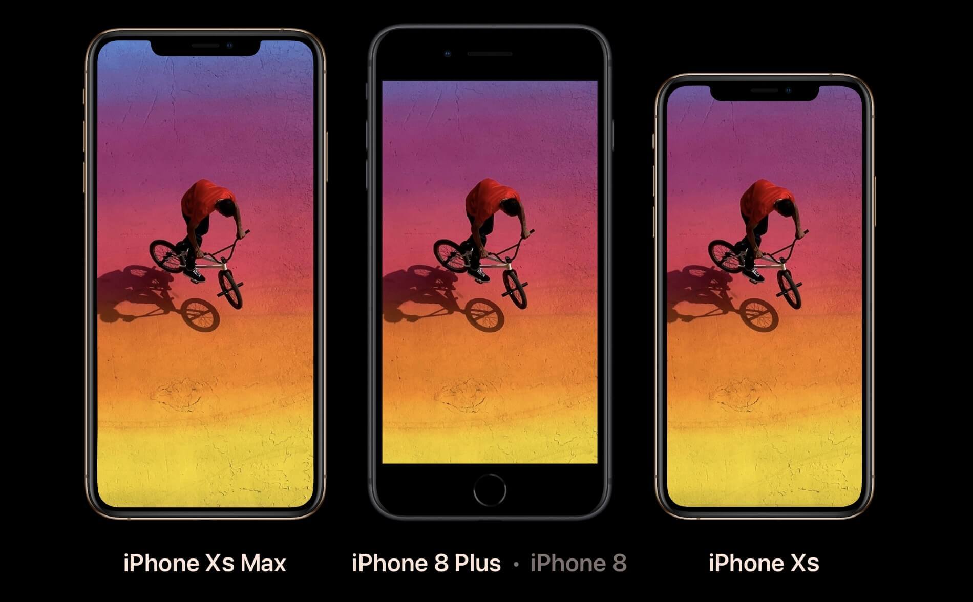 iPhone Xs and iPhone Xs Max Compare