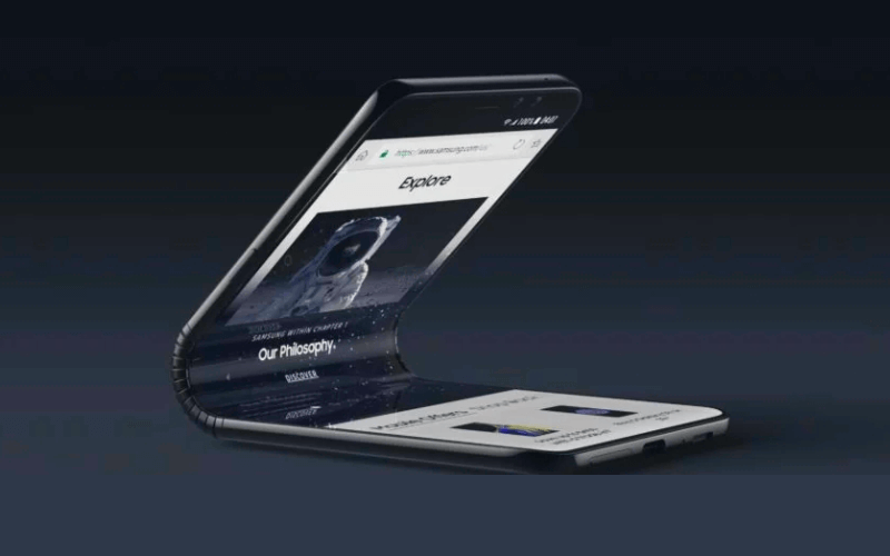 Samsung запатентовала складные дисплеи Infinity-V