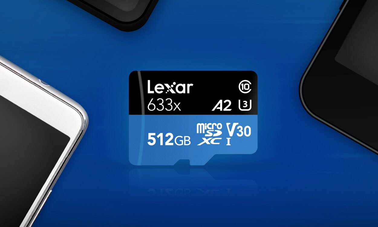 Lexar выпускает карту памяти microSD A2 на 512 ГБ