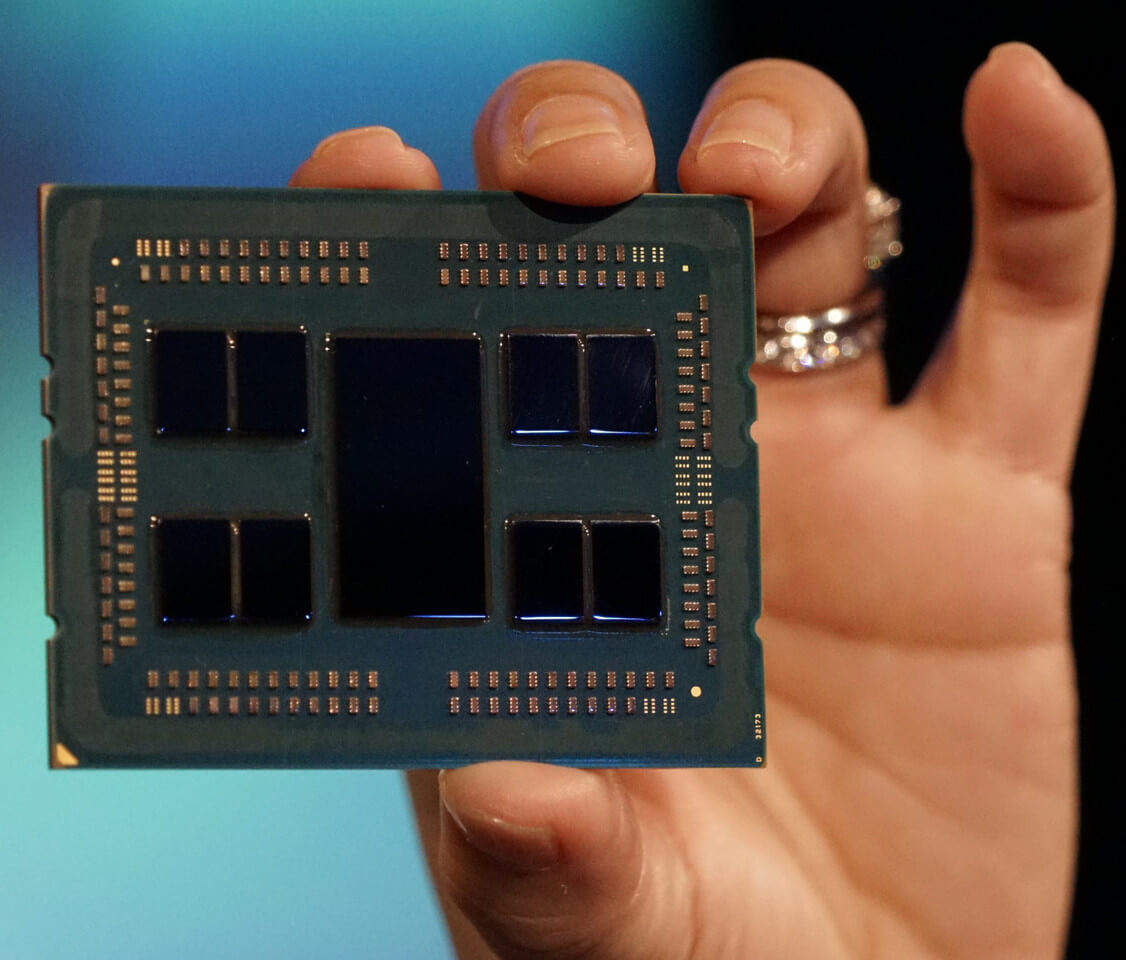 AMD представила процессорную архитектуру Zen 2 и первые 7-нм GPU Radeon Instinct MI60 и MI50