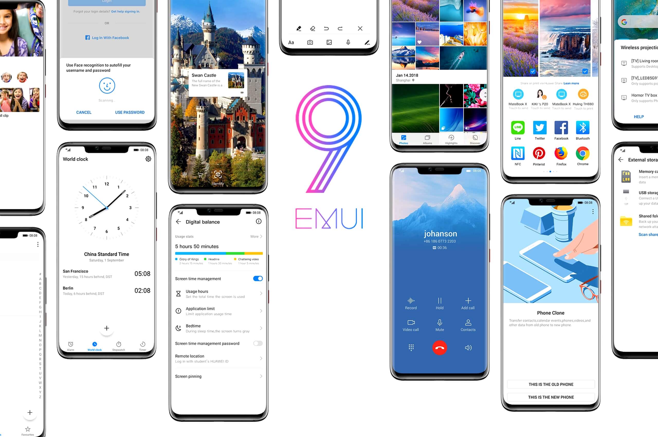 EMUI 9.0 выйдет для линеек смартфонов Huawei Mate 10 и P20 уже 18 декабря