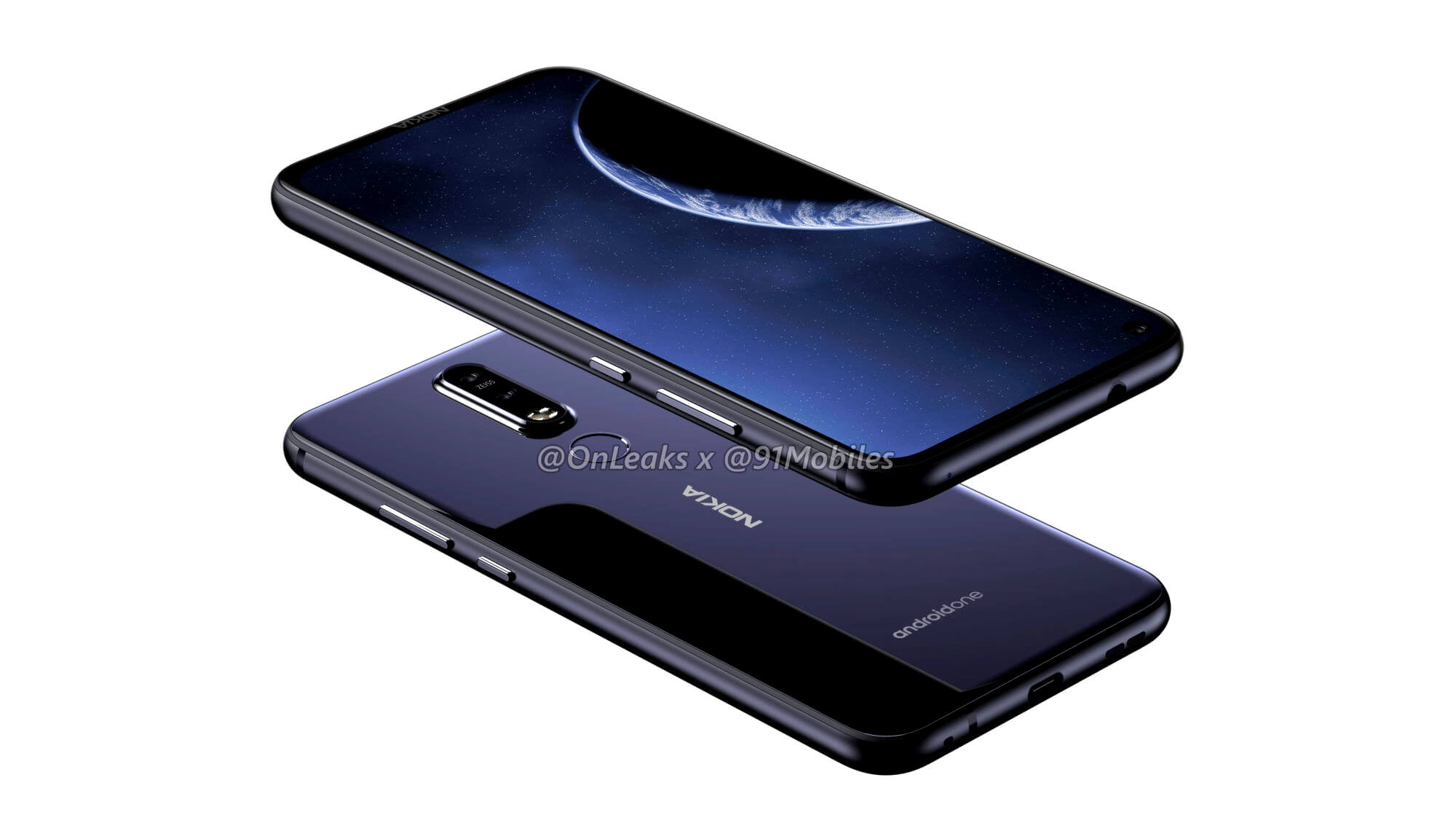 Nokia 8.1 Plus с «дырявым» дисплеем появился на изображениях и видео