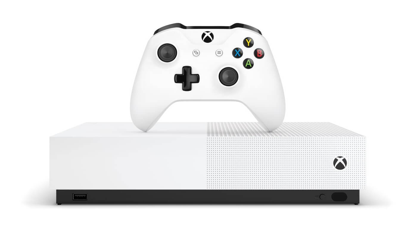Microsoft анонсировала бездисковую Xbox One S All-Digital Edition за $249