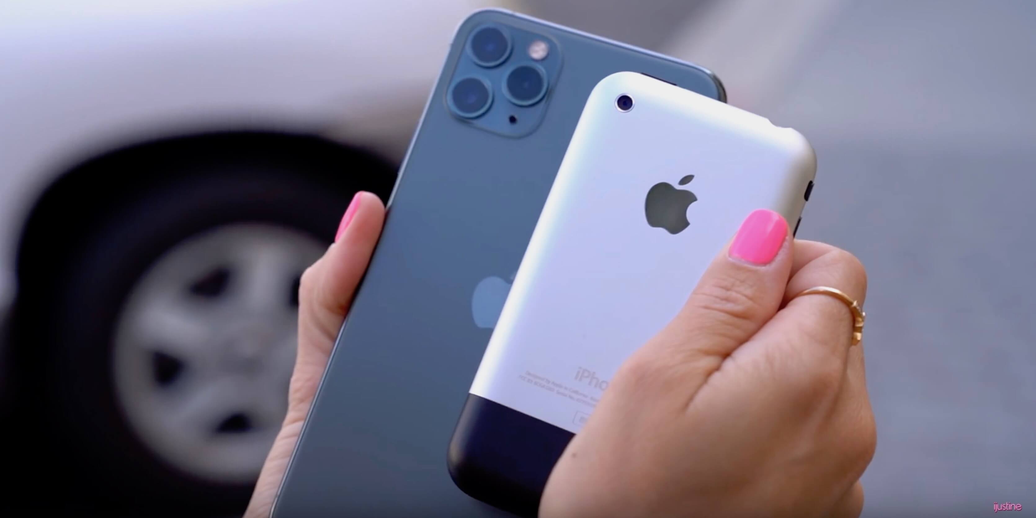Камеру iPhone 11 Pro Max сравнили с первым iPhone