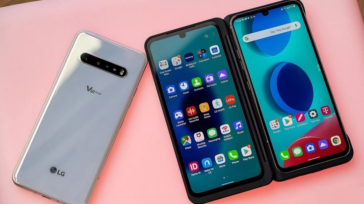 LG V60 ThinQ 5G – смартфон на Snapdragon 865 со вторым дисплеем в чехле