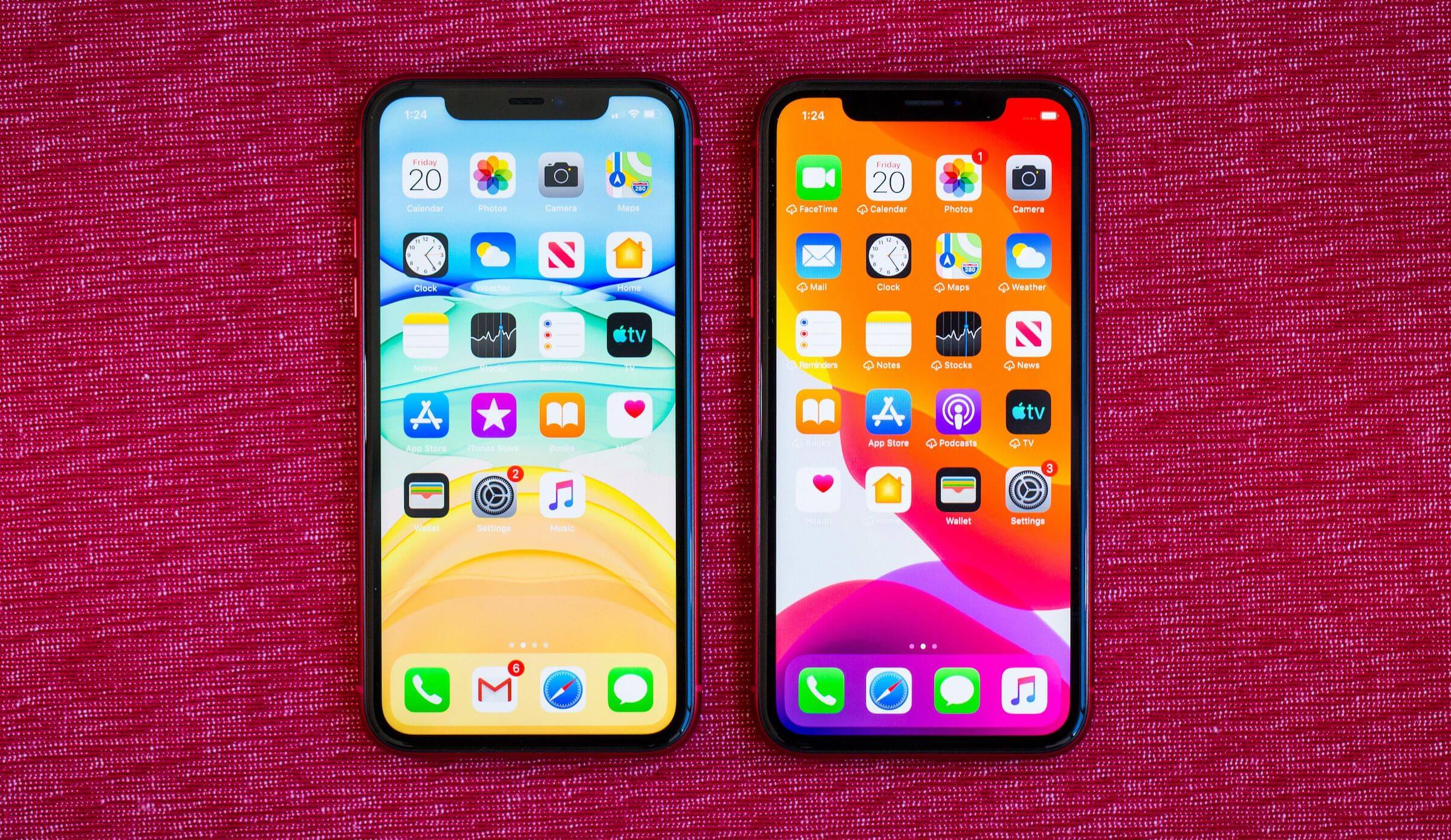 iPhone XR vs iPhone 11