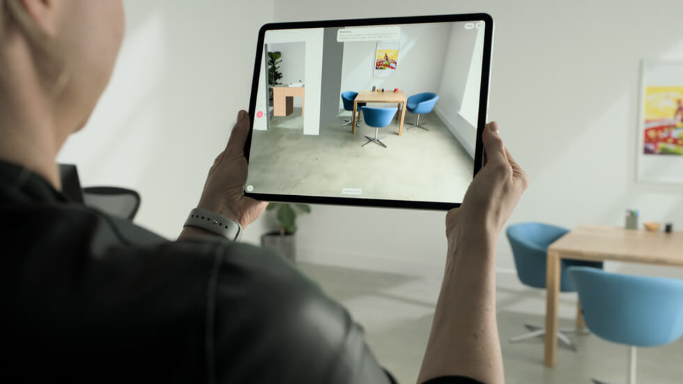 Apple показала возможности LiDAR в iPad Pro