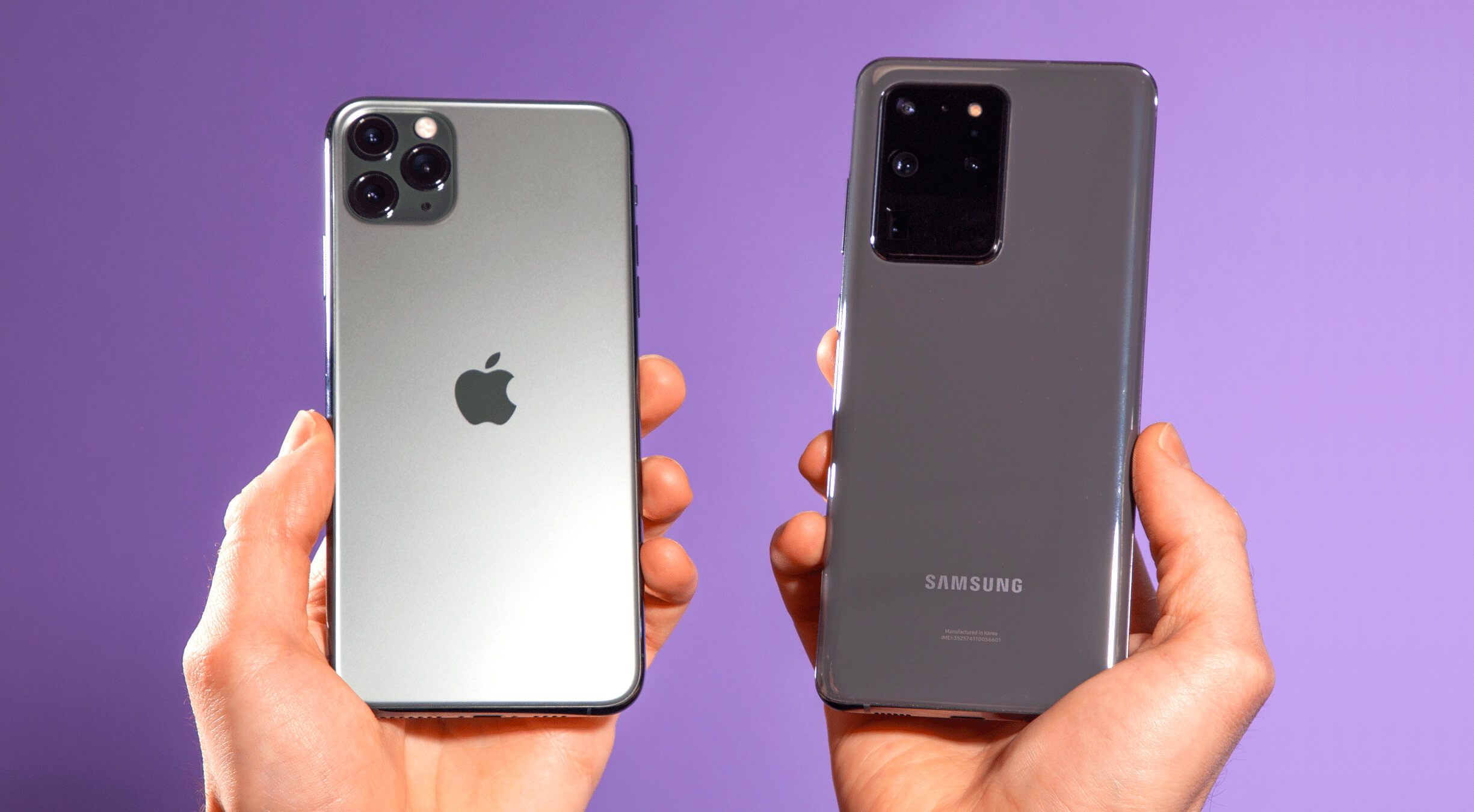 iPhone 11 Pro vs Galaxy S20 Ultra