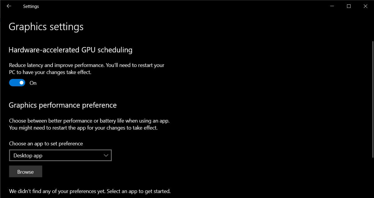 Microsoft выпустила функцию аппаратного ускорения Windows 10