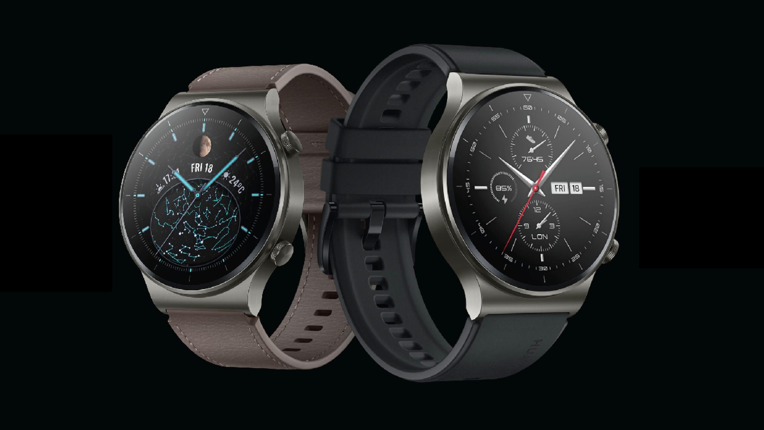 Huawei Watch GT2 Pro: титановый корпус, 14 дней работы и беспроводная зарядка