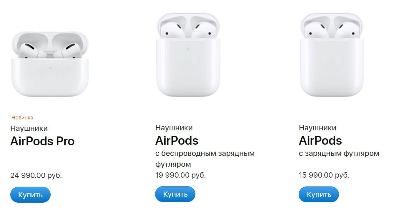 AirPods prices