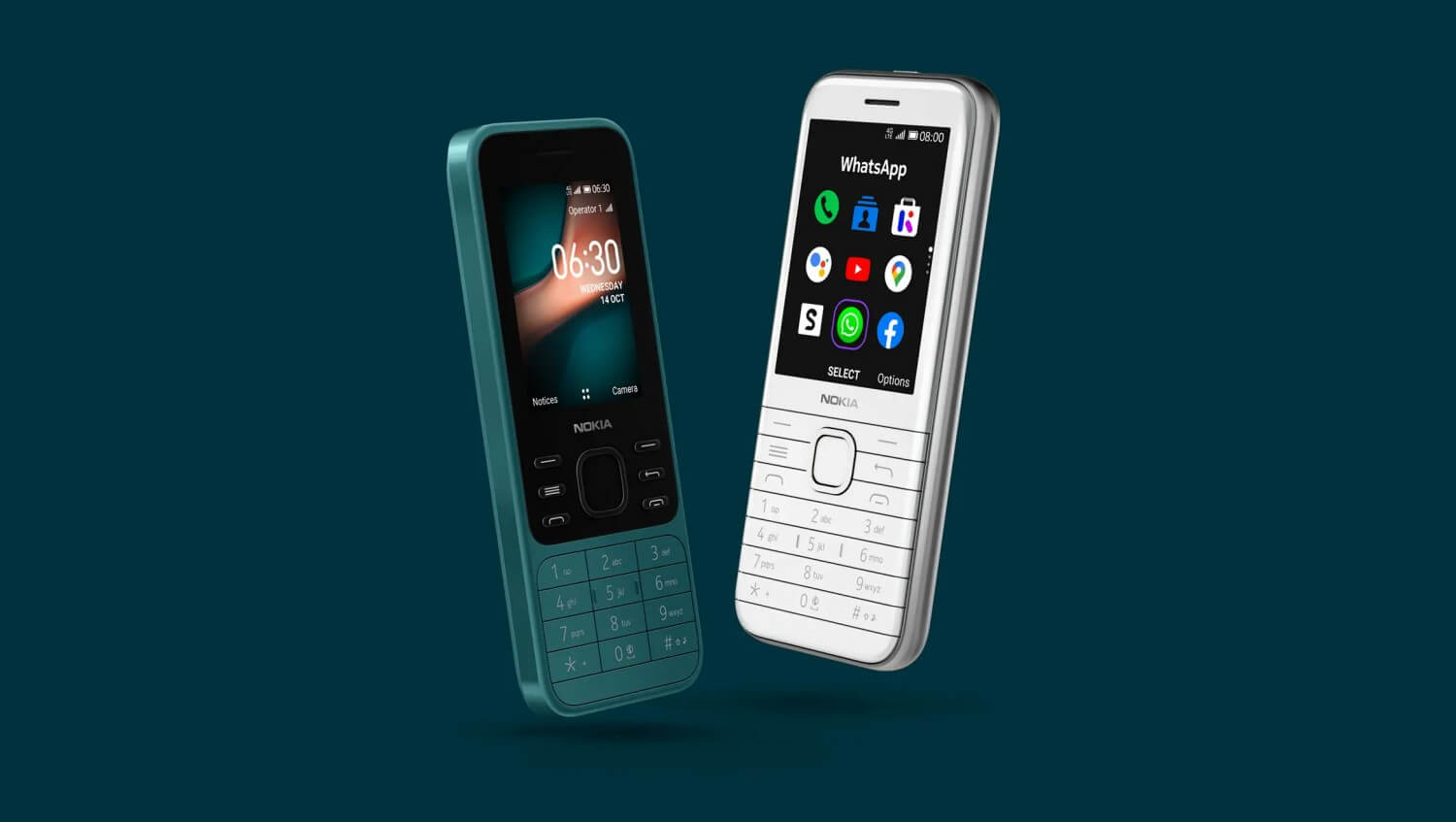 Nokia выпустила кнопочные телефоны 6300 4G и 8000 4G