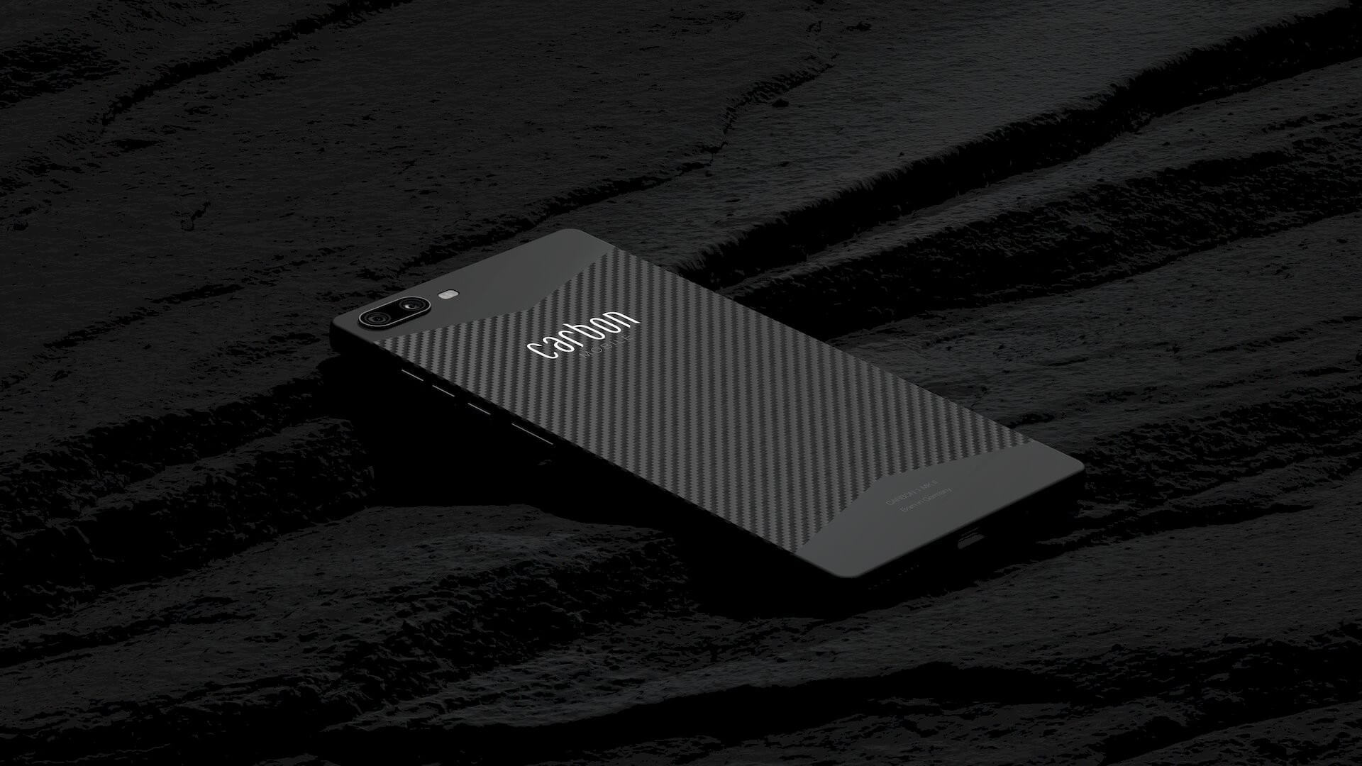 Carbon 1 MK II – смартфон с монолитным корпусом из углерода