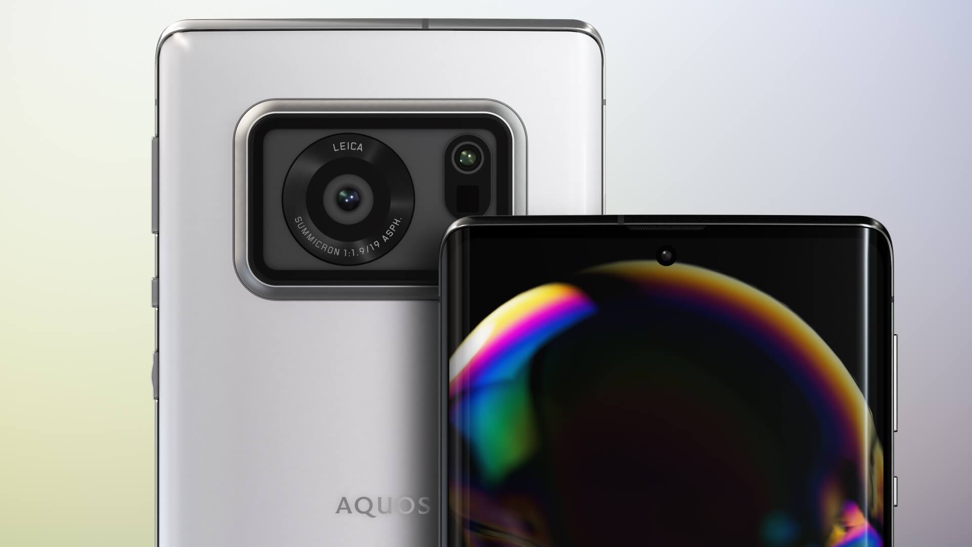 Представлен Sharp Aquos R6 – первый смартфон с 1-дюймовым сенсором камеры