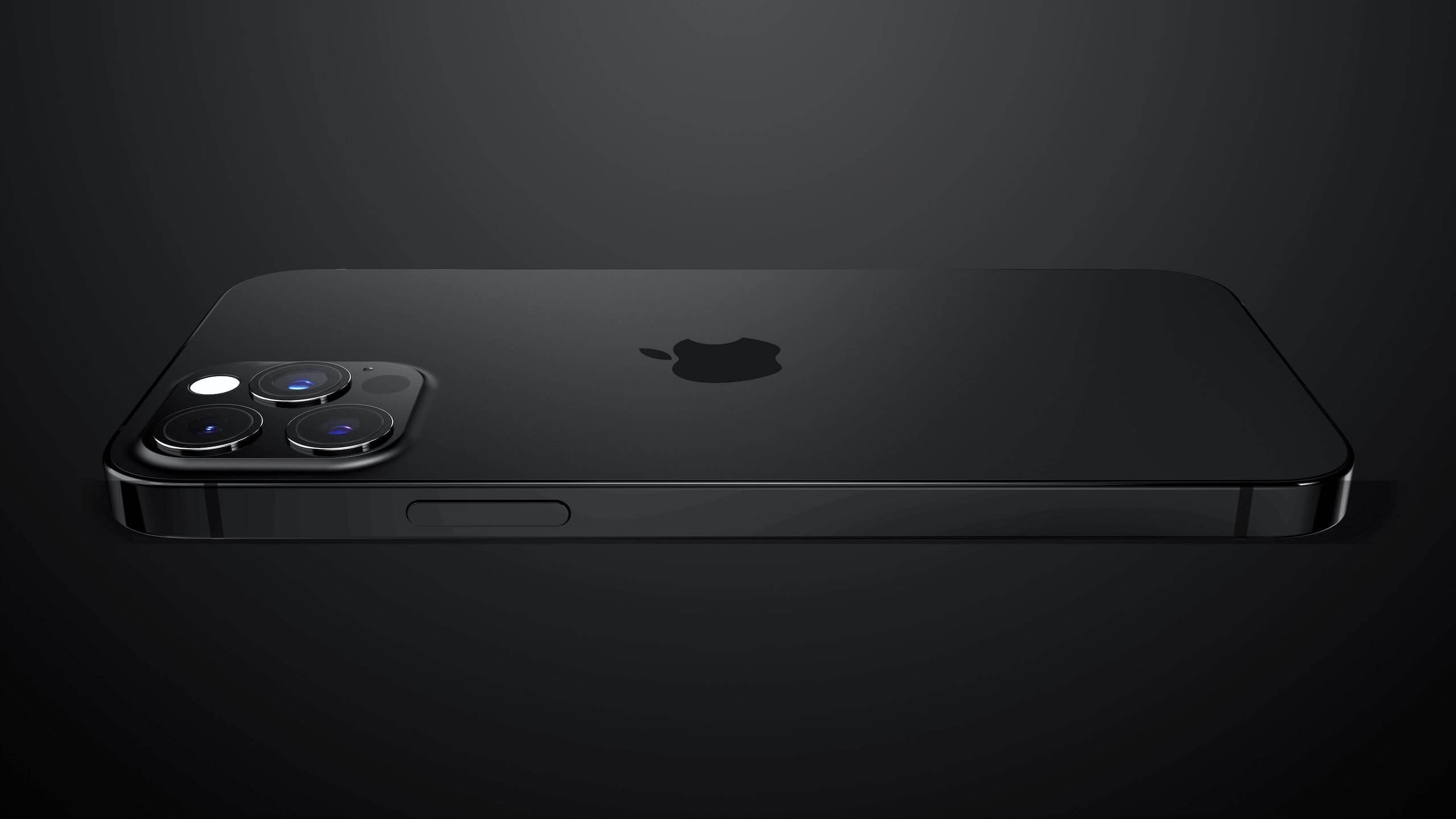 iPhone 13 Pro в бронзовом и матовом чёрном цвете на фото