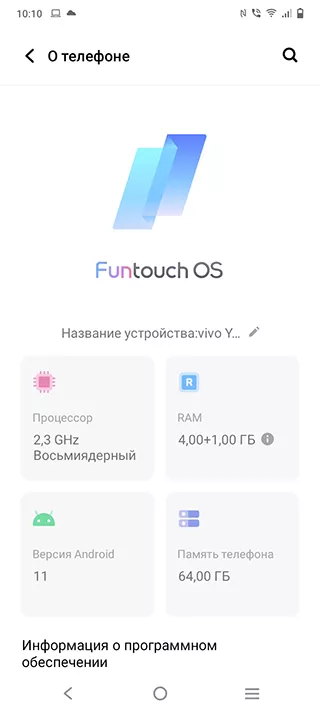 Vivo Y21 О телефоне