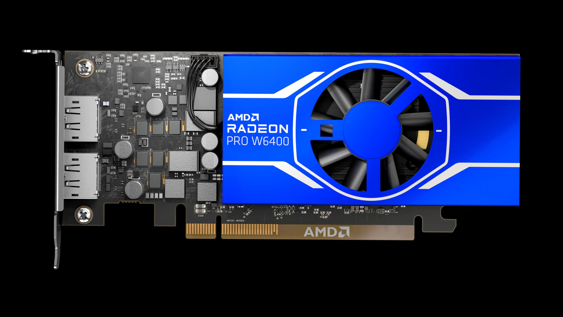 AMD выпустила видеокарту Radeon PRO W6400 – 4 ГБ памяти и цена $229