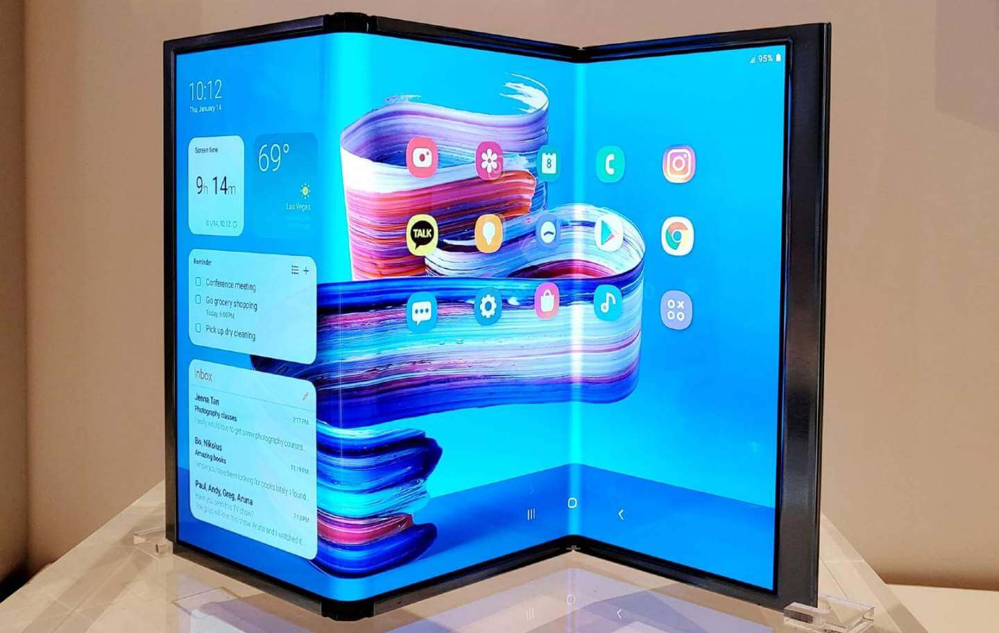Samsung показала на CES 2022 четыре устройства с гибким дисплеем