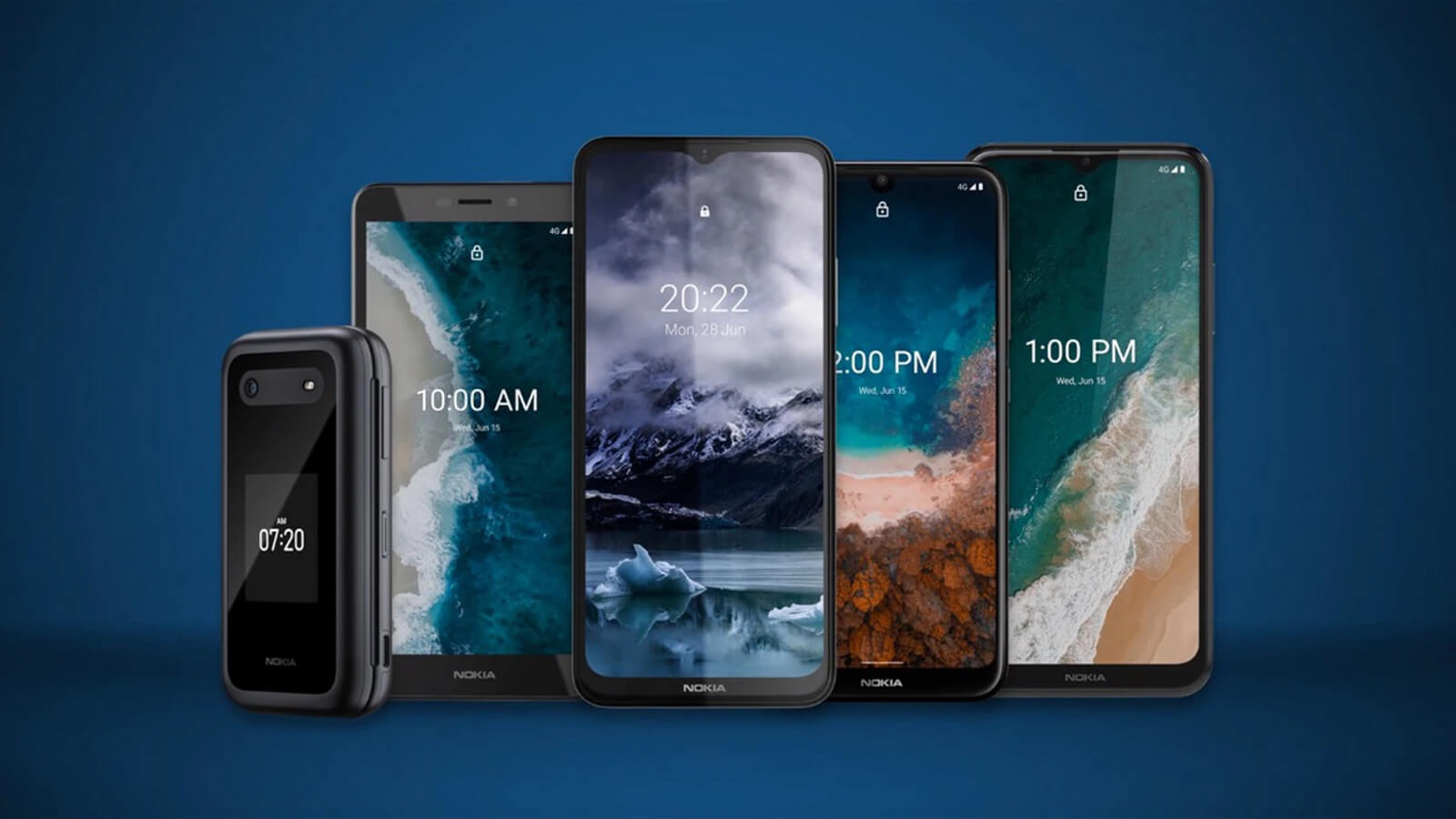 Nokia представила на CES 2022 четыре смартфона
