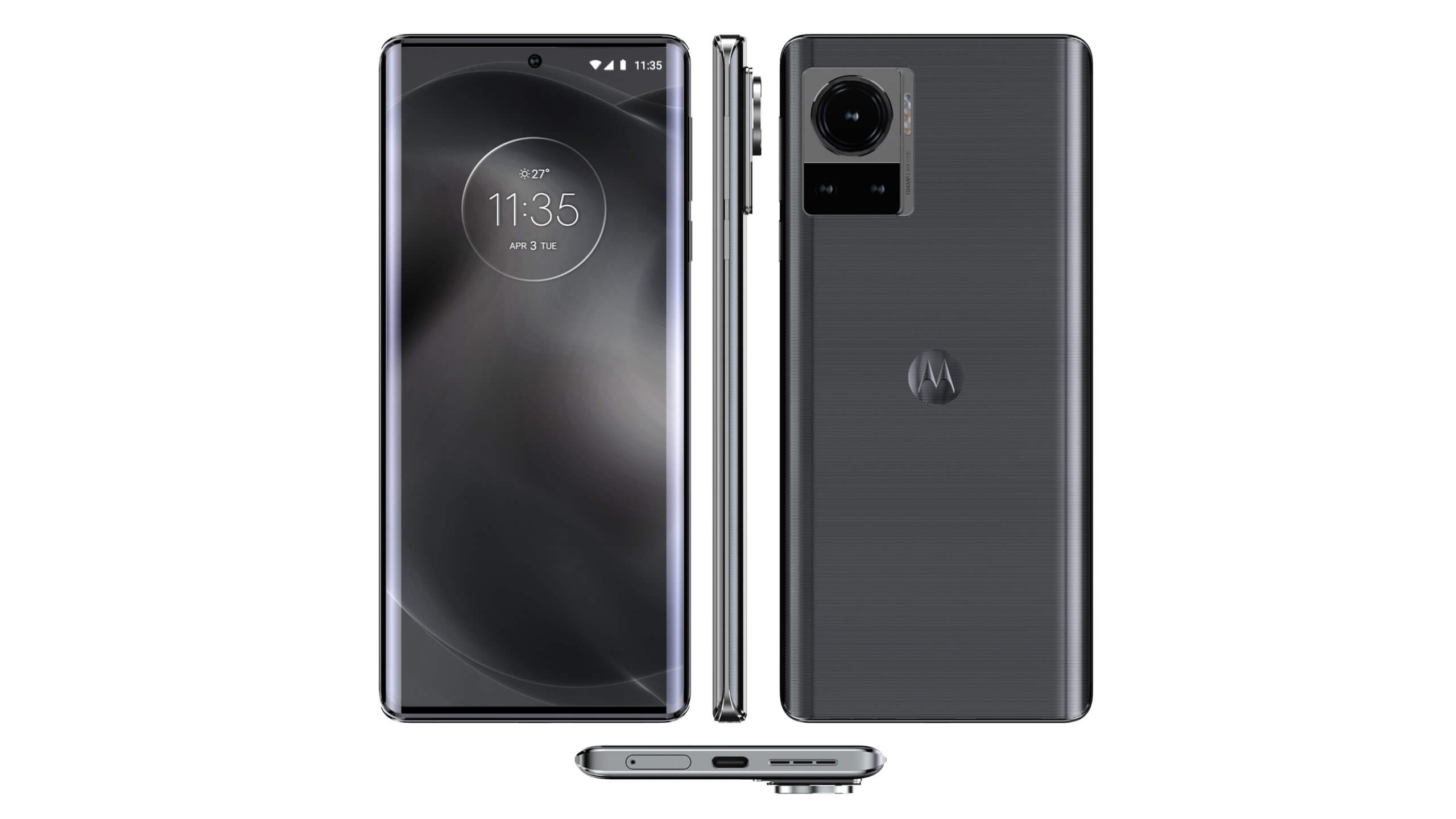 200-Мп смартфон Motorola Frontier показали на изображениях