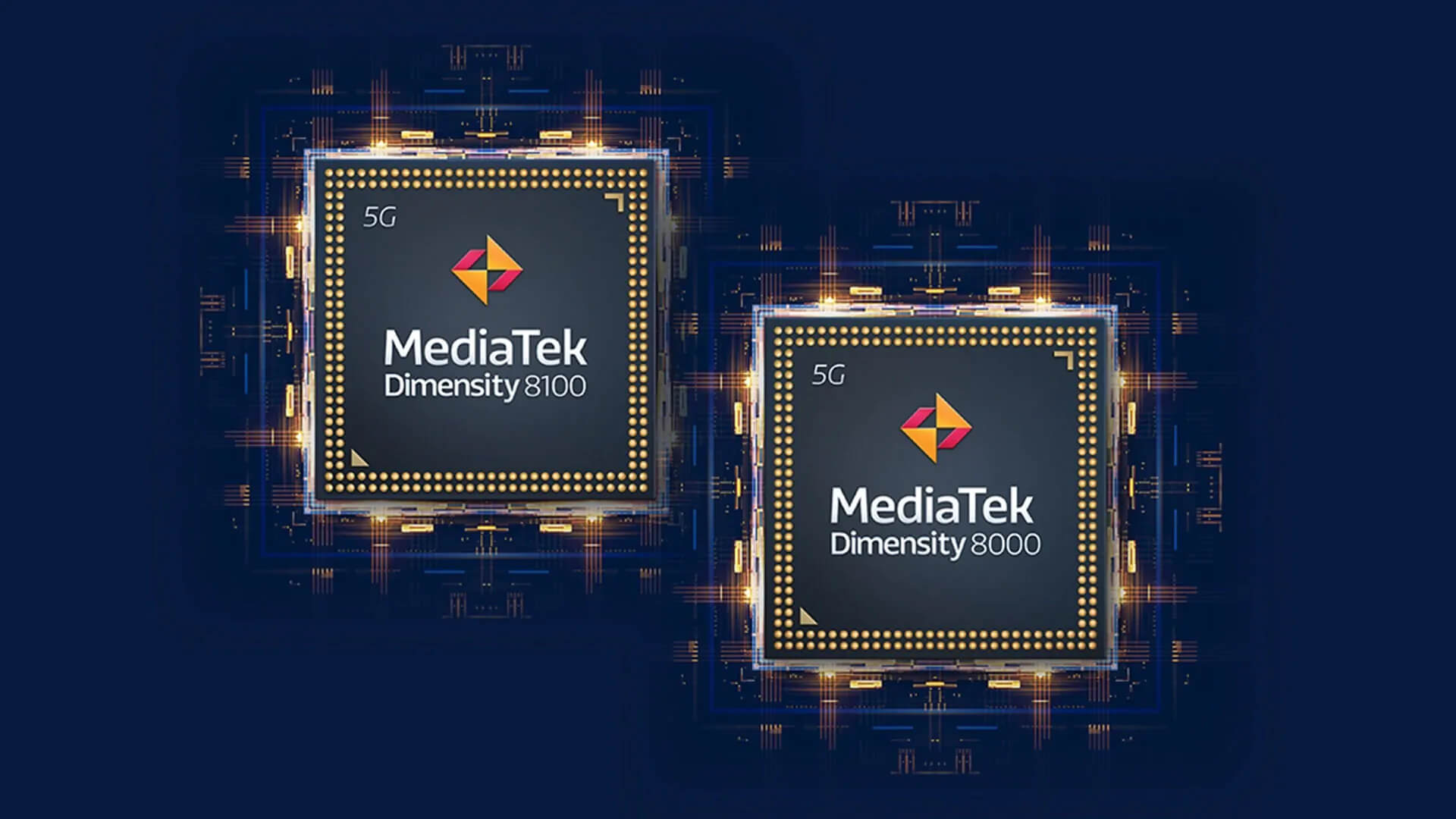 MediaTek представила 5-нм процессоры Dimensity 8000 и 8100