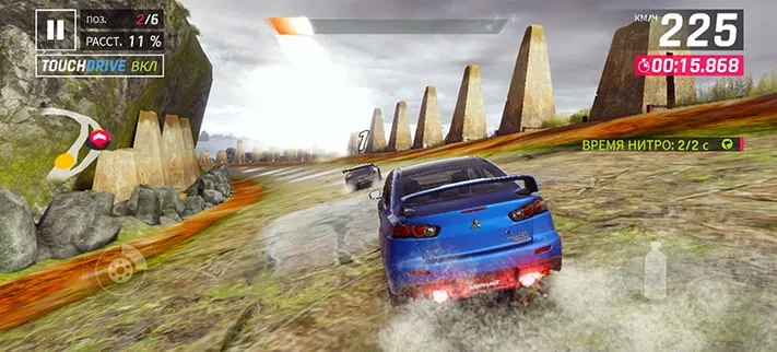 HONOR X8 Asphalt 9 Геймплей