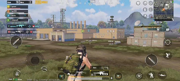 HONOR X8 PUBG Геймплей