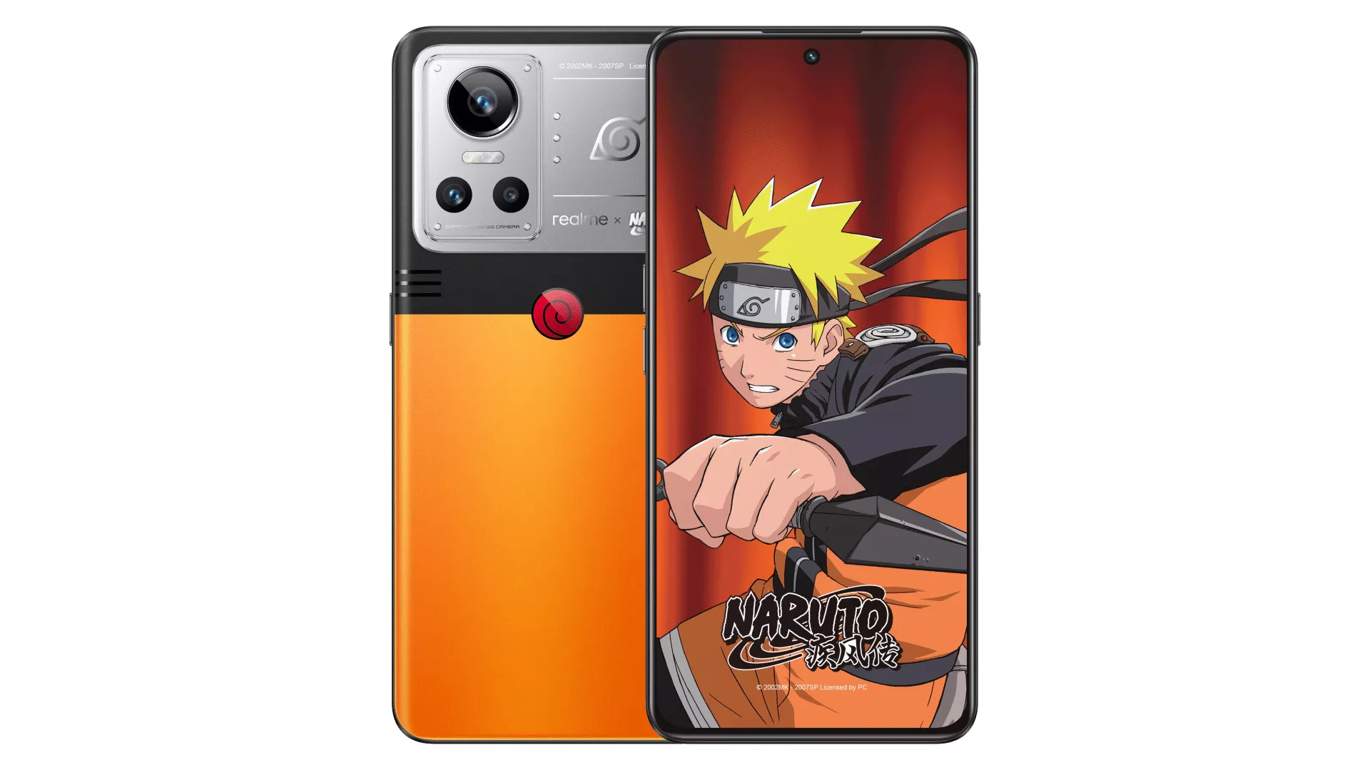 Gt neo dragon ball. Gt Neo 3 Naruto Edition. Realme gt Neo 3 Naruto Limited Edition. На смартфон Наруто. ONEPLUS Наруто.