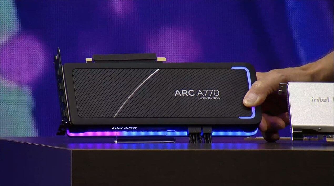 Вышли обзоры видеокарт Intel Arc A770 и A750