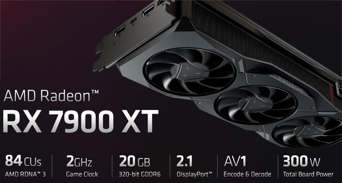 AMD RADEON RX 7900XT характеристики