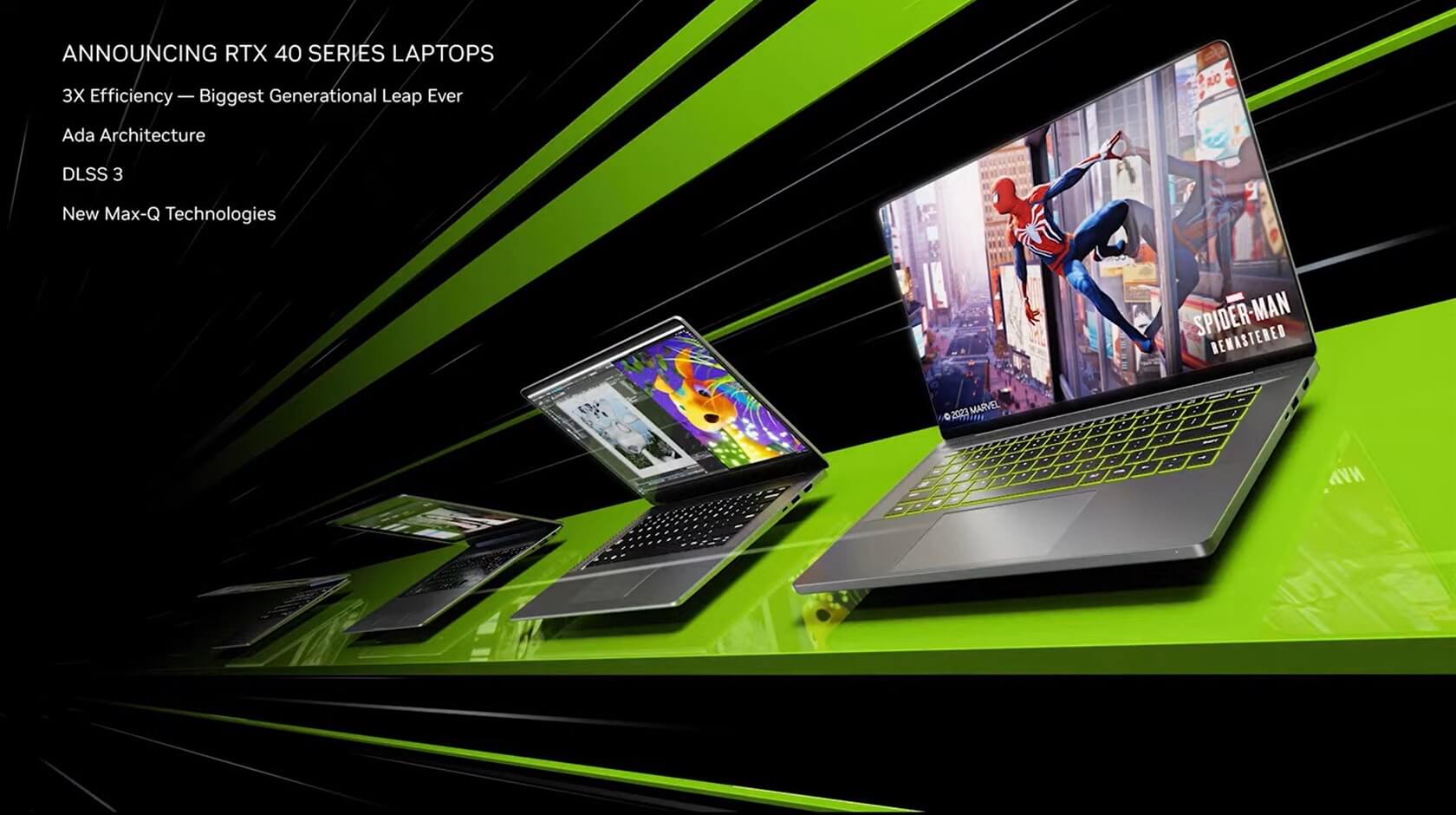 NVIDIA GeForce RTX 40 Laptops