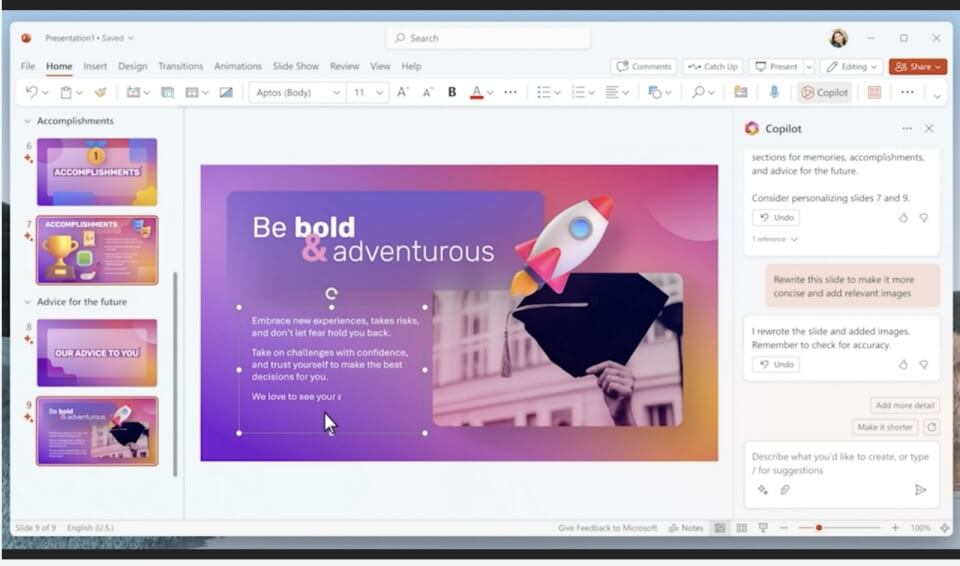 Microsoft Copilot  новый ИИ-помощник, которые поработает за вас в Word, Excel и других приложениях Office