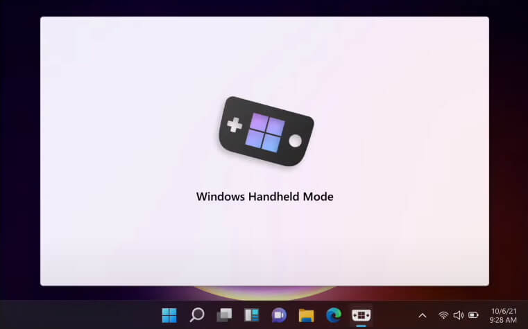Windows Handheld Mode