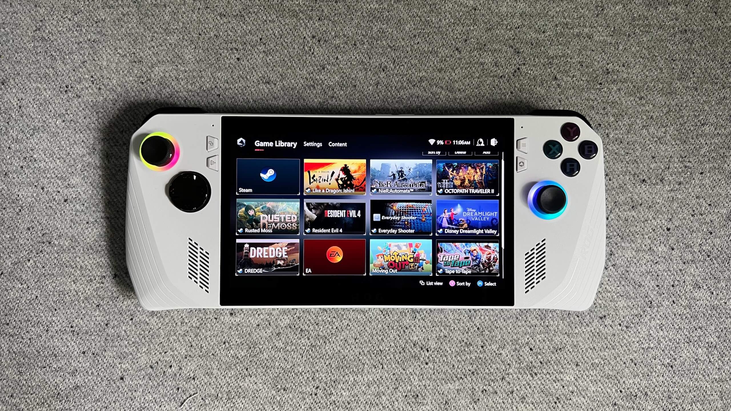 ASUS ROG Ally PS3 Switch 