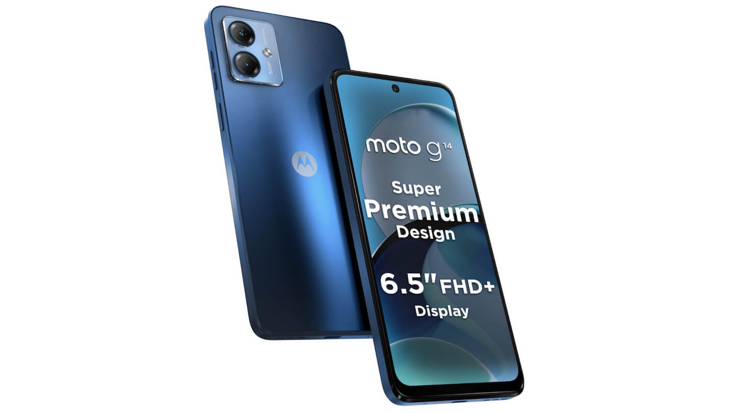 Представлен Motorola Moto G14 – камера на 50 Мп и батарея на 5000 мАч за $122