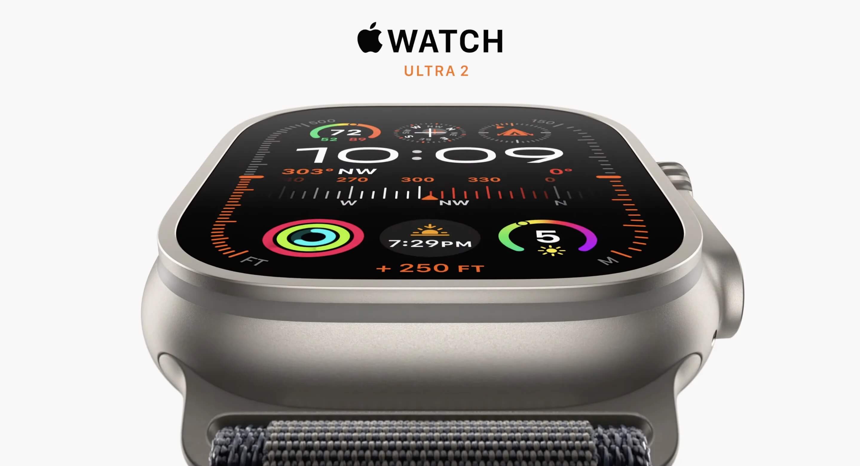 Apple Watch Ultra 2 – смарт-часы в титановом корпусе с яркостью 3000 нит
