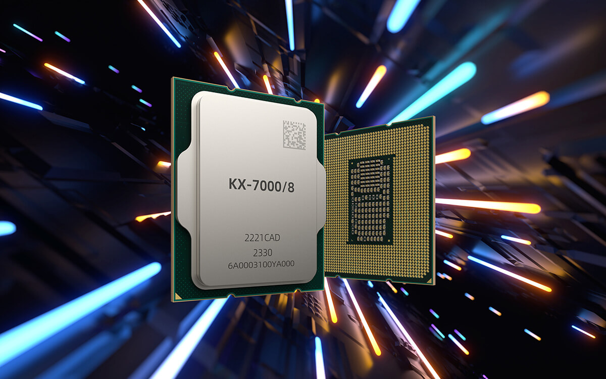 Анонсированы китайские процессоры Zhaoxin KX-7000 – 7-нм, 8 ядер, 3,7 ГГц, 32 МБ кэш-памяти, поддержка DDR5 и USB 4