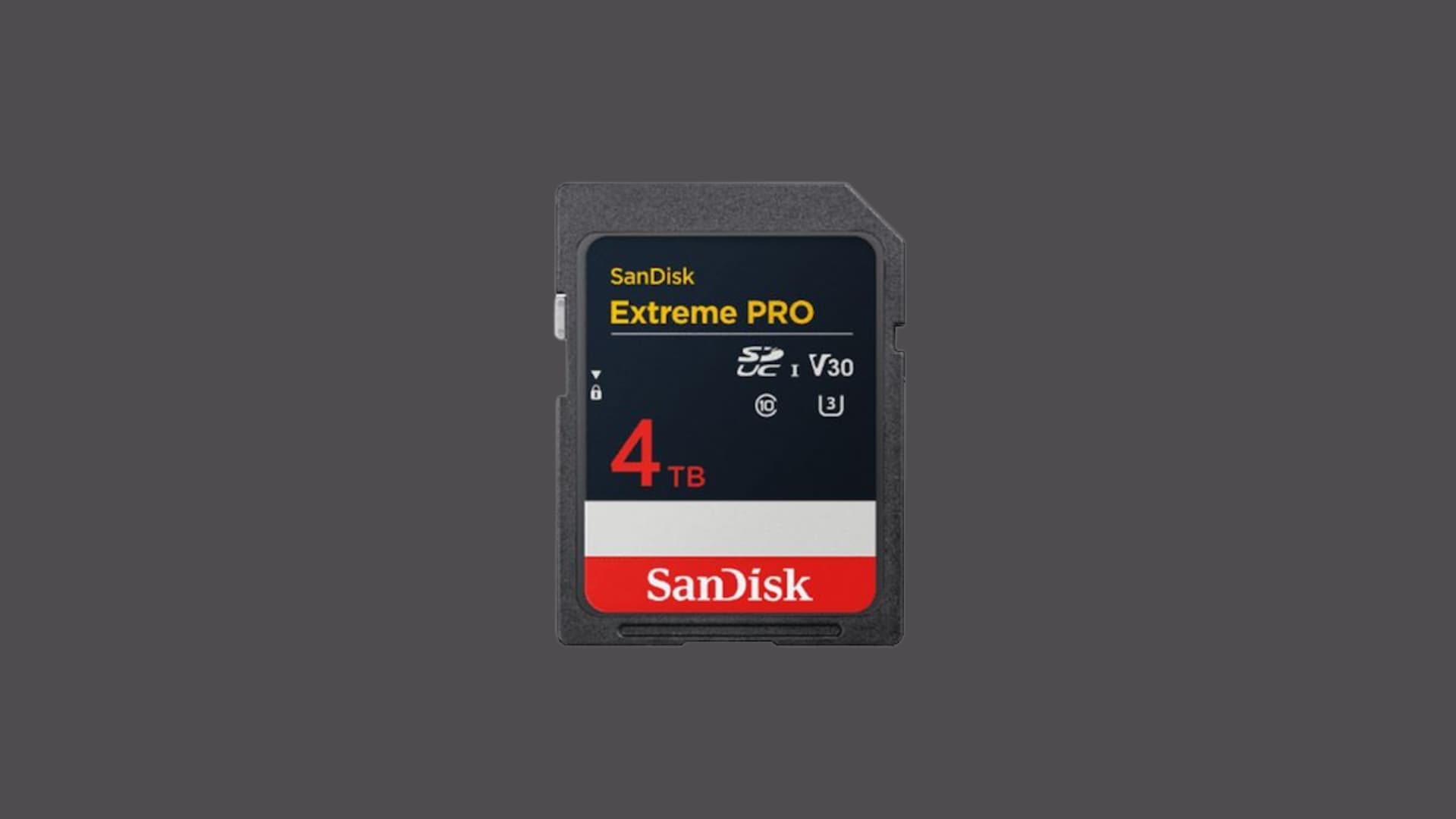 SanDisk анонсировала первую в мире SD-карту ёмкостью 4 ТБ
