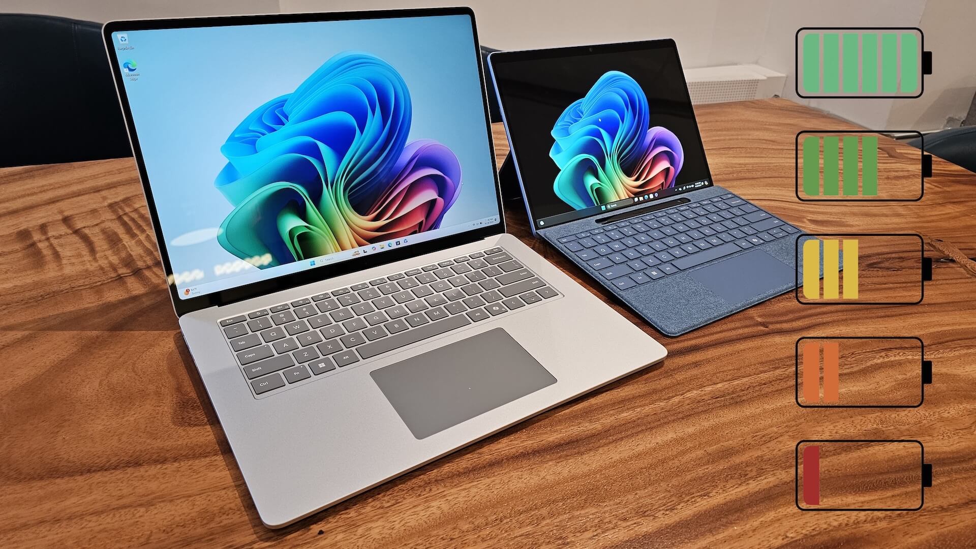 Автономность ноутбуков на Snapdragon X Elite сравнили с MacBook