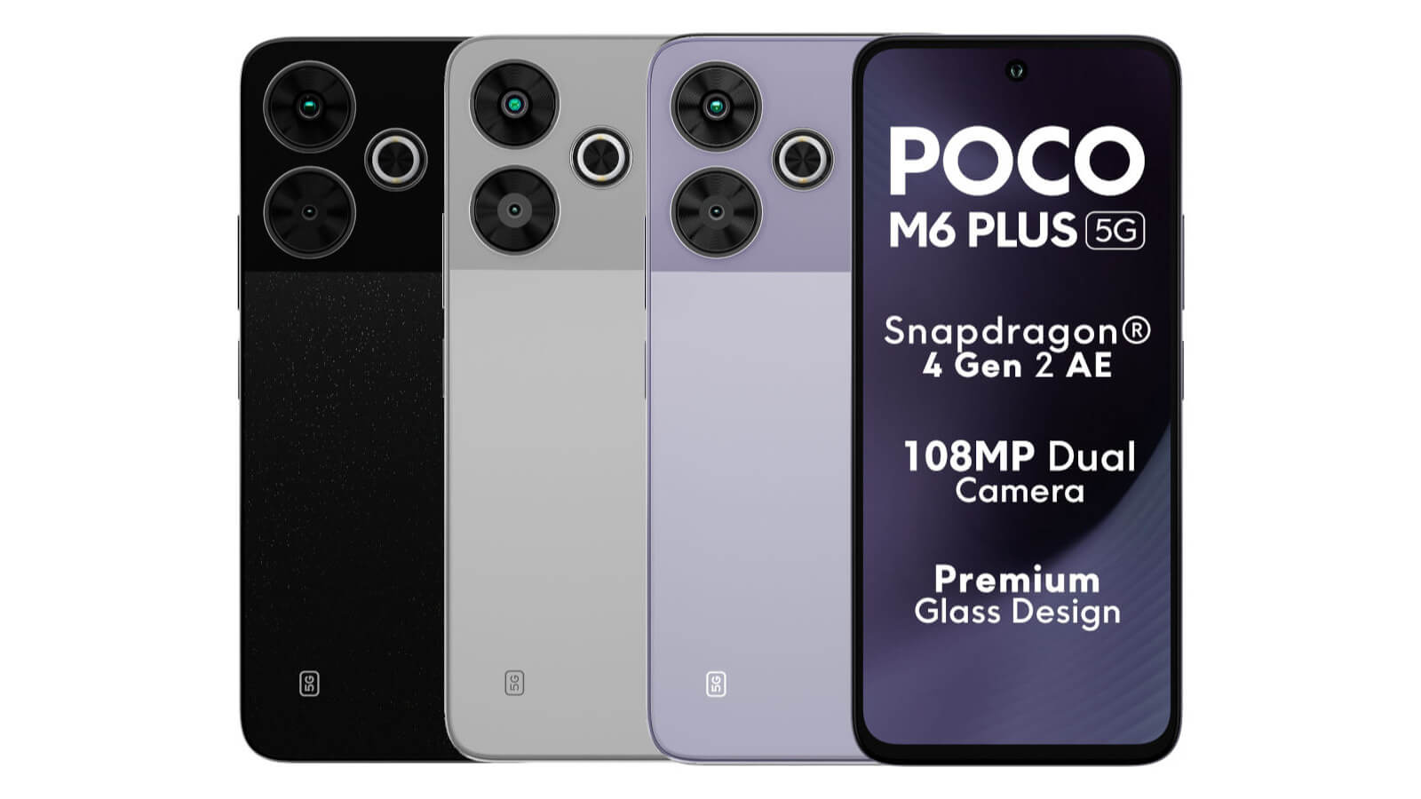 Представлен Poco M6 Plus – процессор Snapdragon и камера на 108 Мп за $161