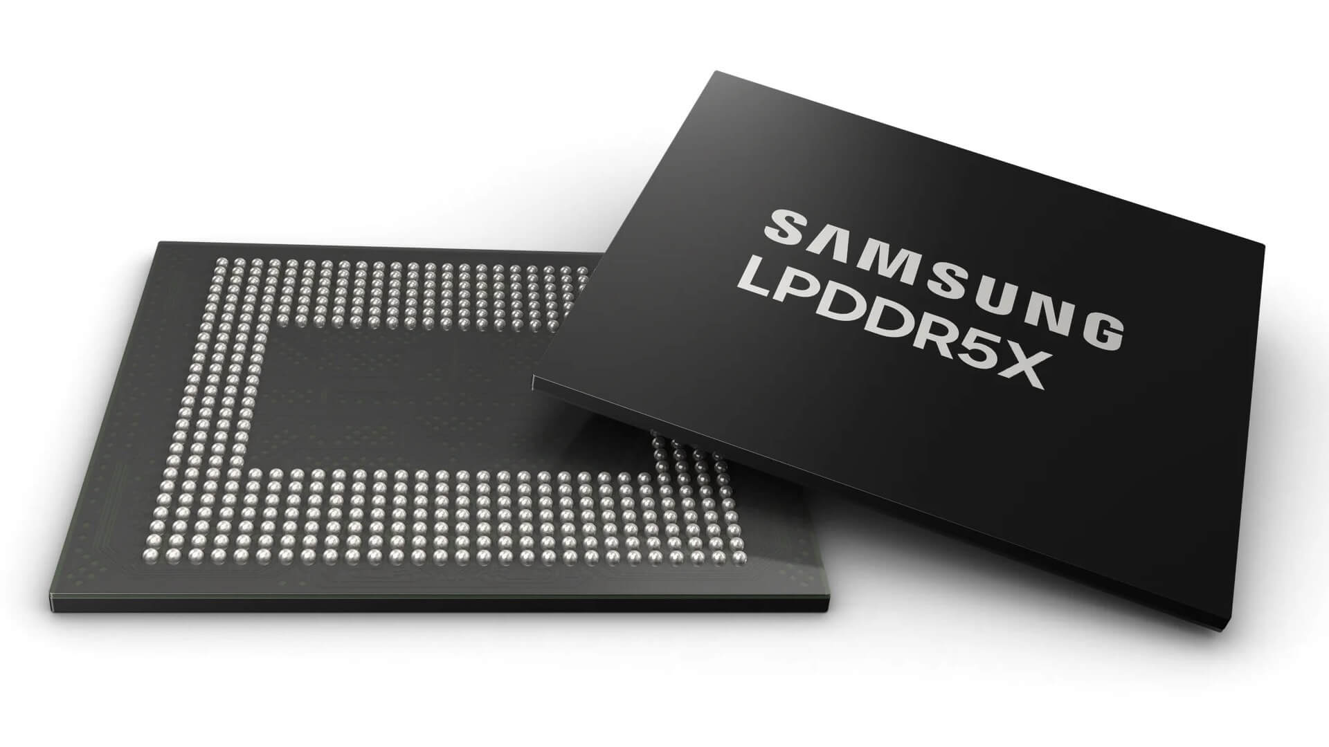 Samsung начала выпуск рекордно тонких модулей памяти LPDDR5X