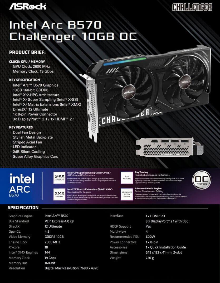 Intel Arc B570