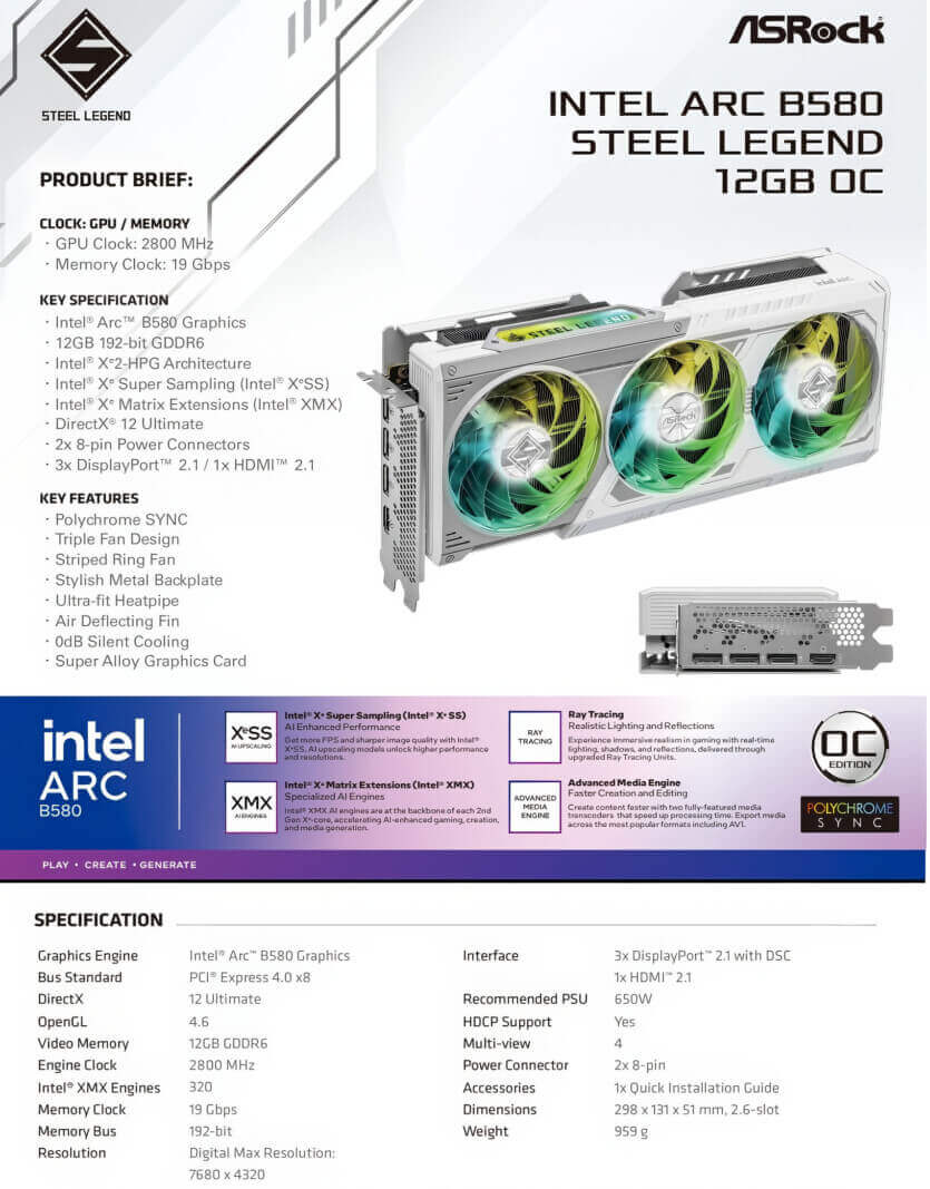 Intel Arc B580