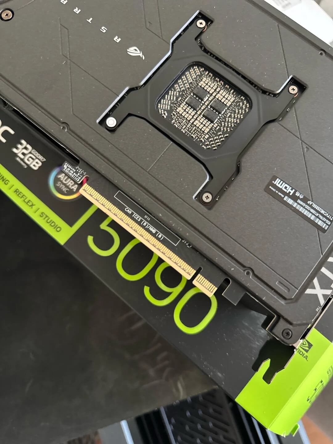 NVIDIA RTX 5090 сгорела