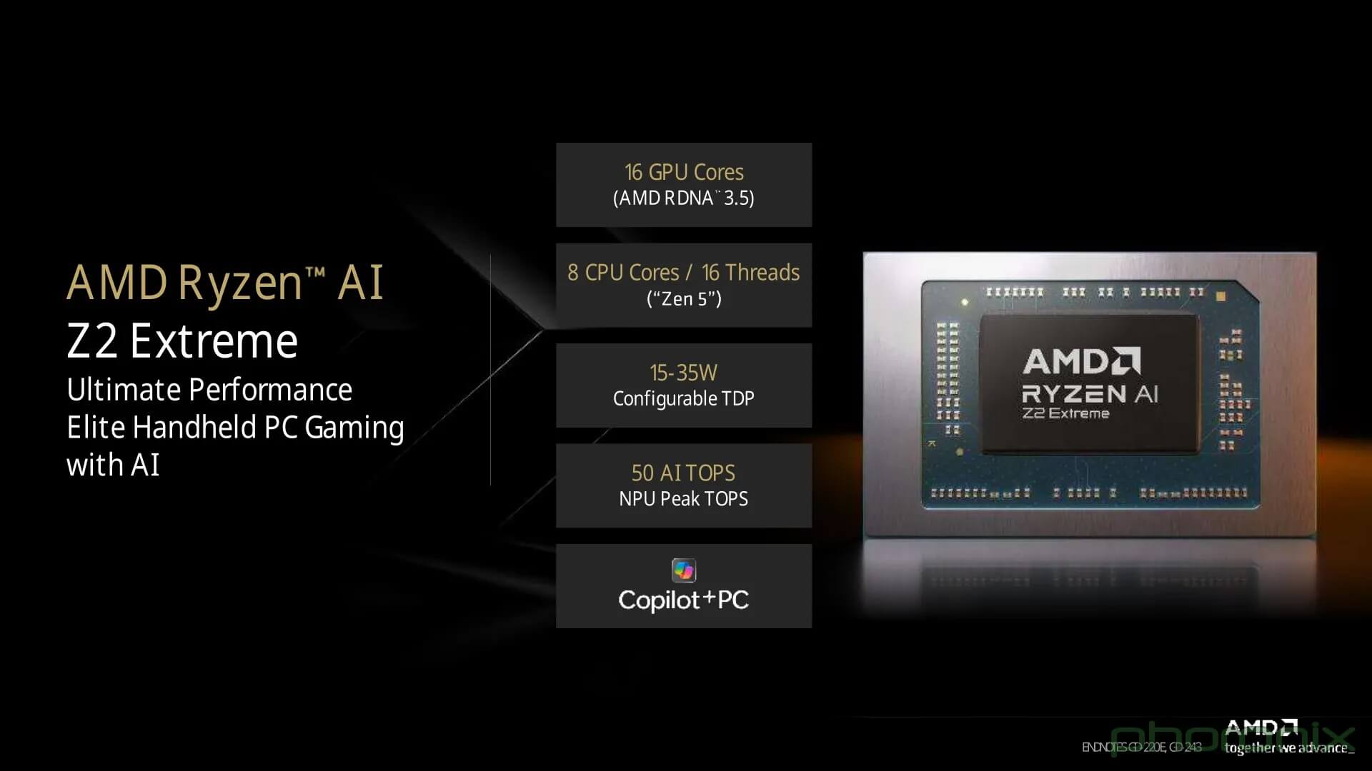 AMD Ryzen AI Z2 Extreme AMD Ryzen AI Z2 Extreme