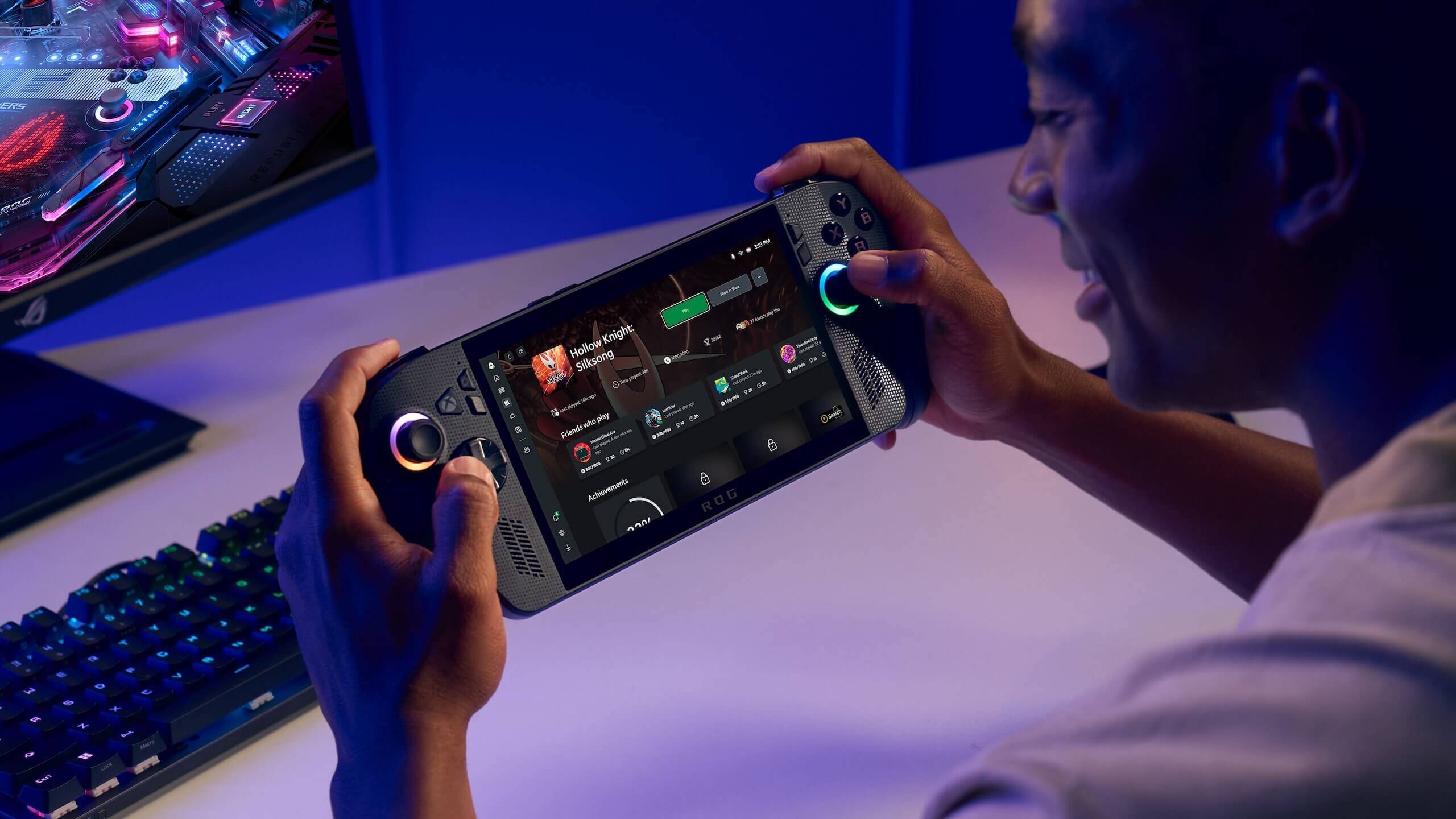 Microsoft и ASUS представили две портативки Xbox с процессорами AMD